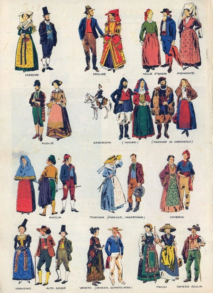 Страница из итальянского детского журнала Corriere dei Piccoli, 1962 г. Страница