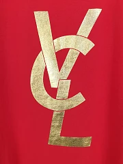 Футболка Vicolo с золотыми буквами красная SALE, фотография №5