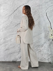Костюм CLOTHÉ рубашка и брюки нат. лен, фотография №3