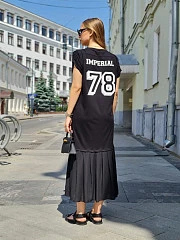 Платье Imperial надпись на спине Imperial 78 черное, фотография №6