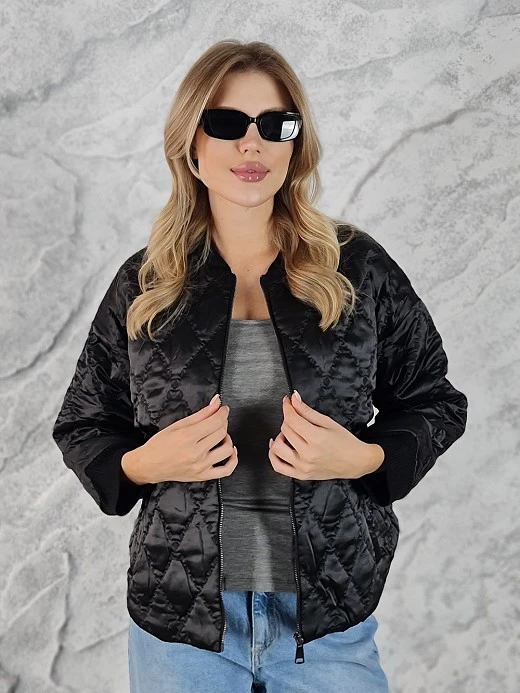 Куртка BEAUTY WOMEN стеганая черная