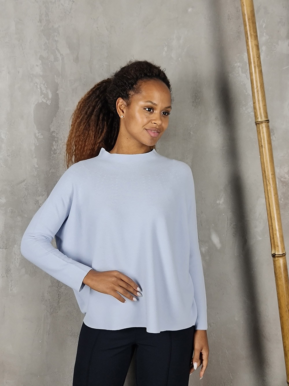 Джемпер Kontatto безшовный голубой, фотография №1