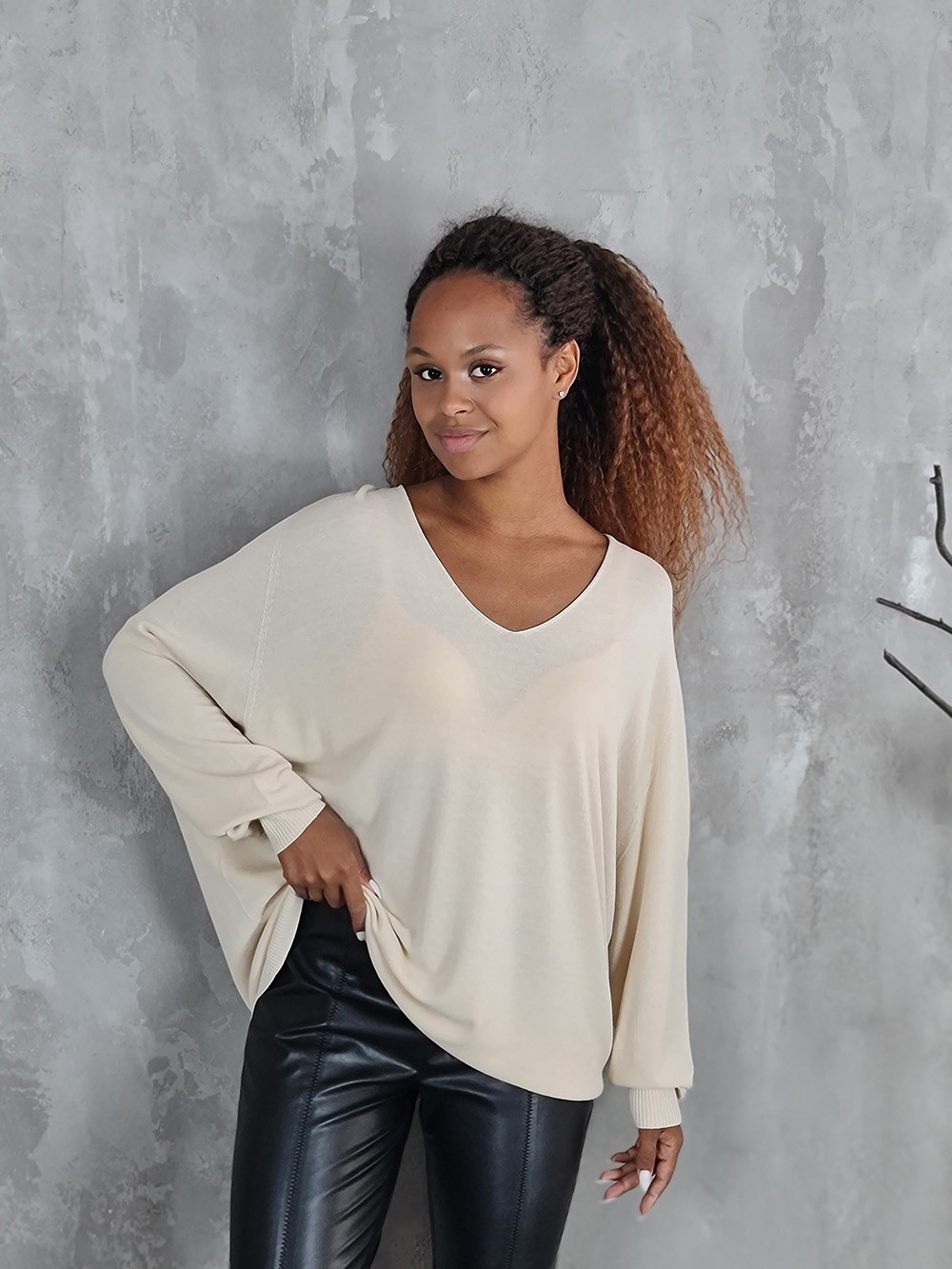 Джемпер Kontatto бесшовный бежевый, фотография №1