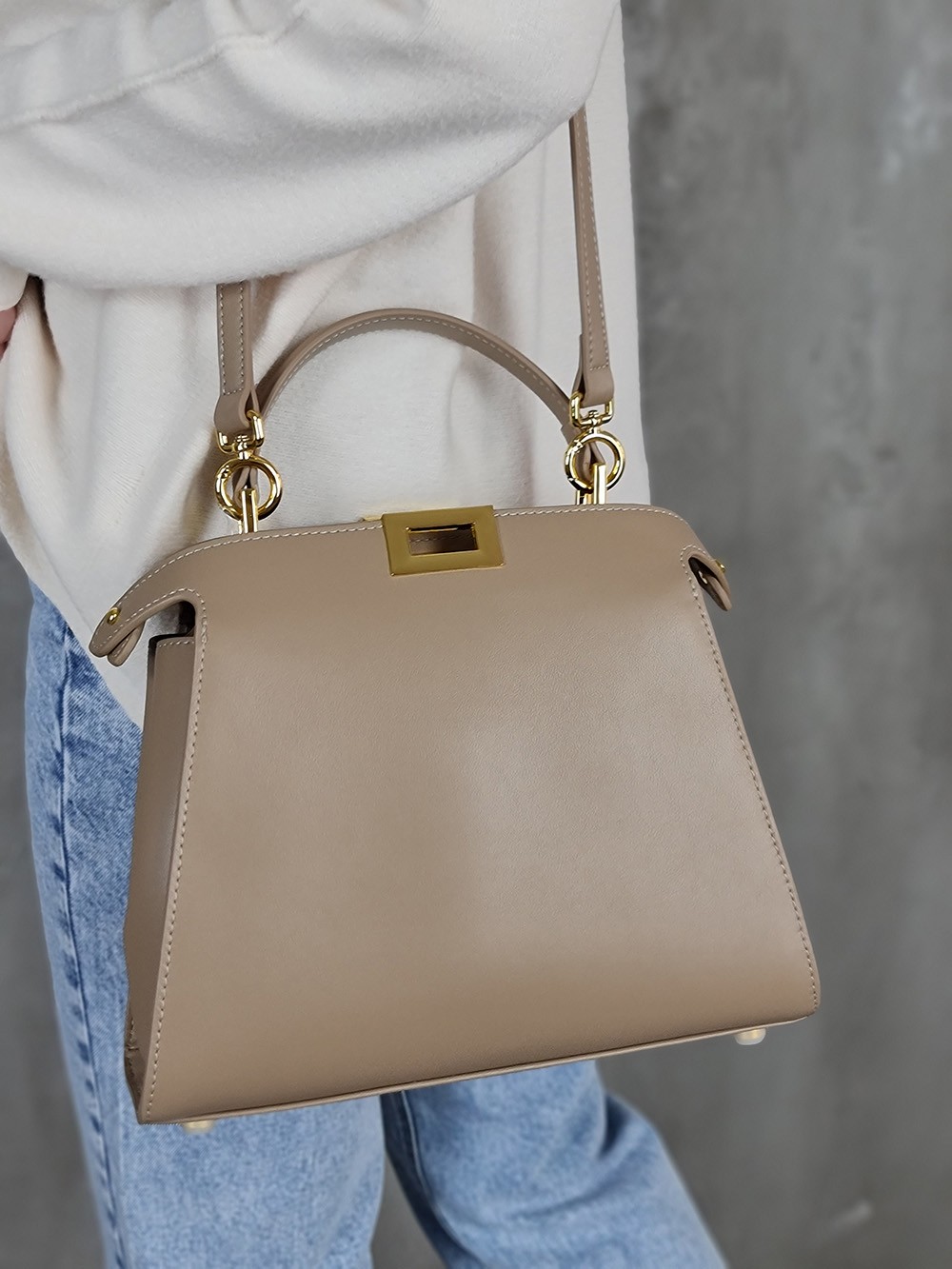 Сумка My Little Italy квадратная карамель, фотография №1