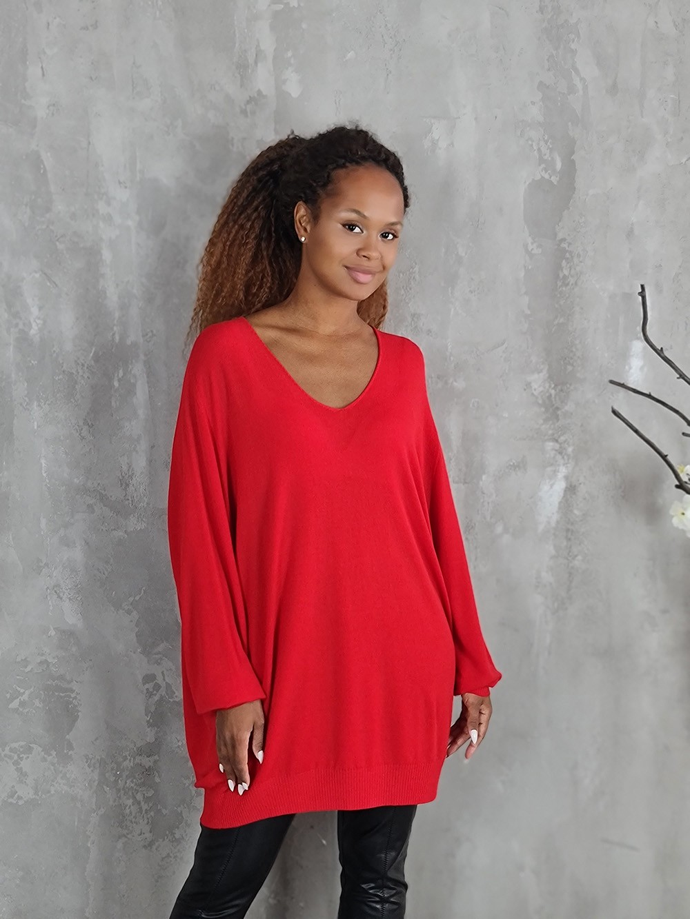 Джемпер Kontatto бесшовный красный, фотография №1