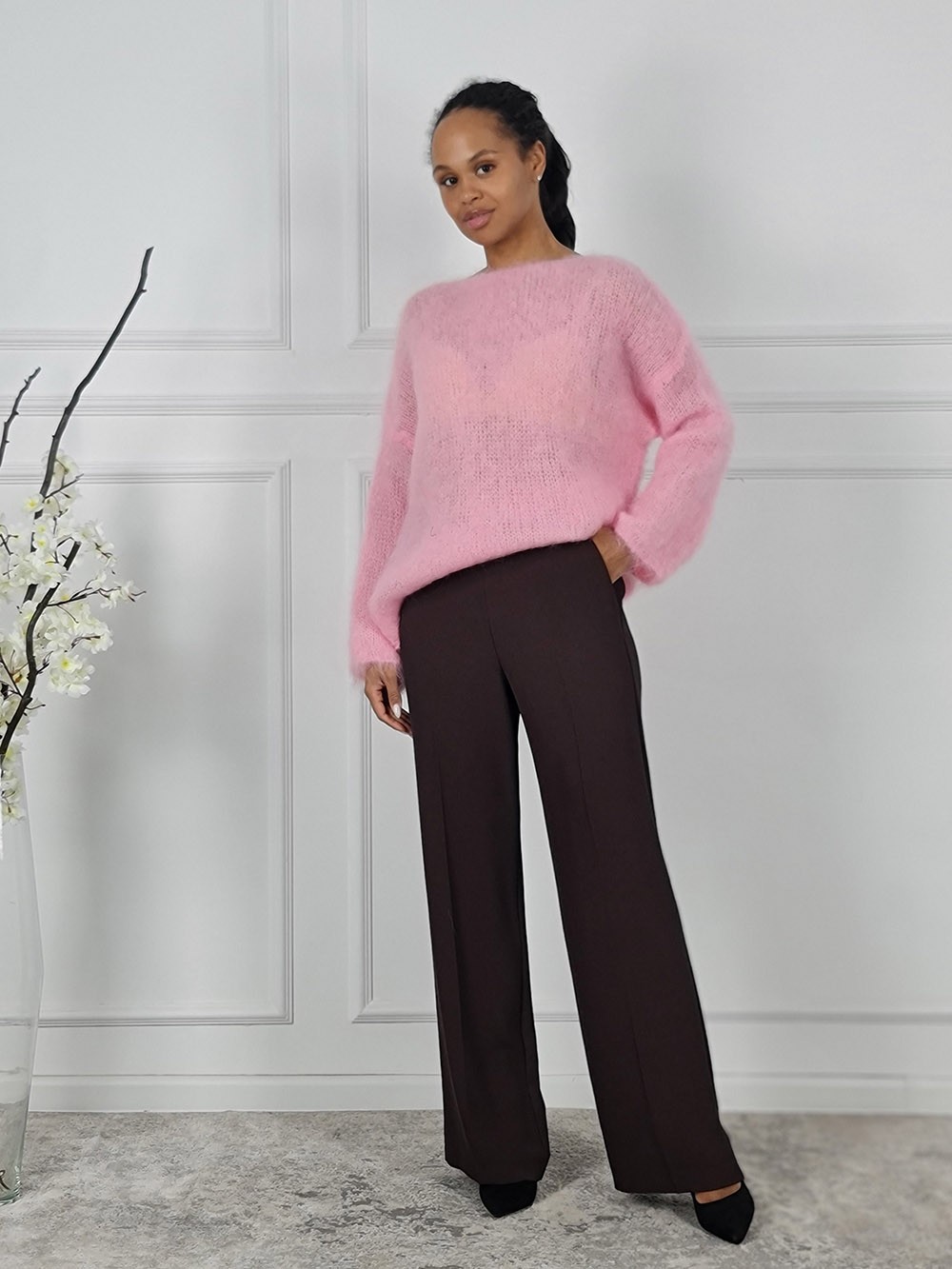 Брюки imperial резинка сзади шоколад, фотография №2