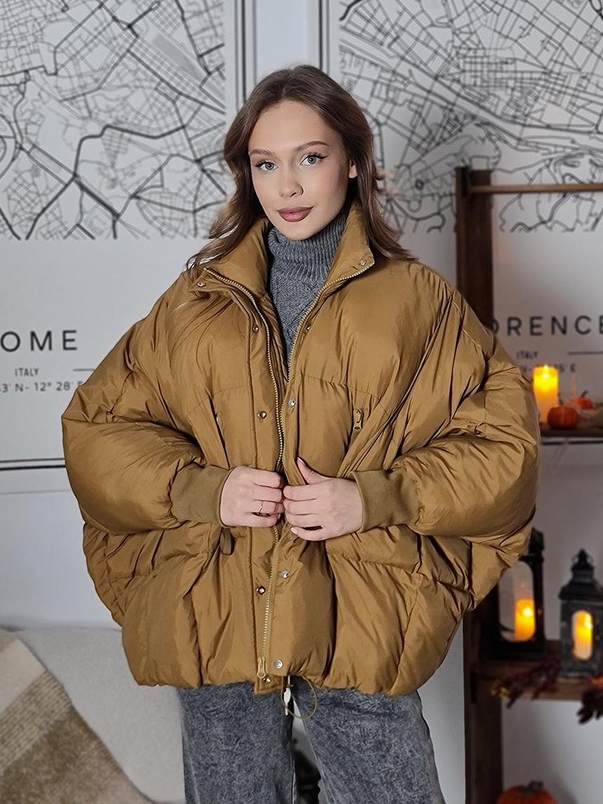 Куртка Philia loft широкая горчичная , фотография №1