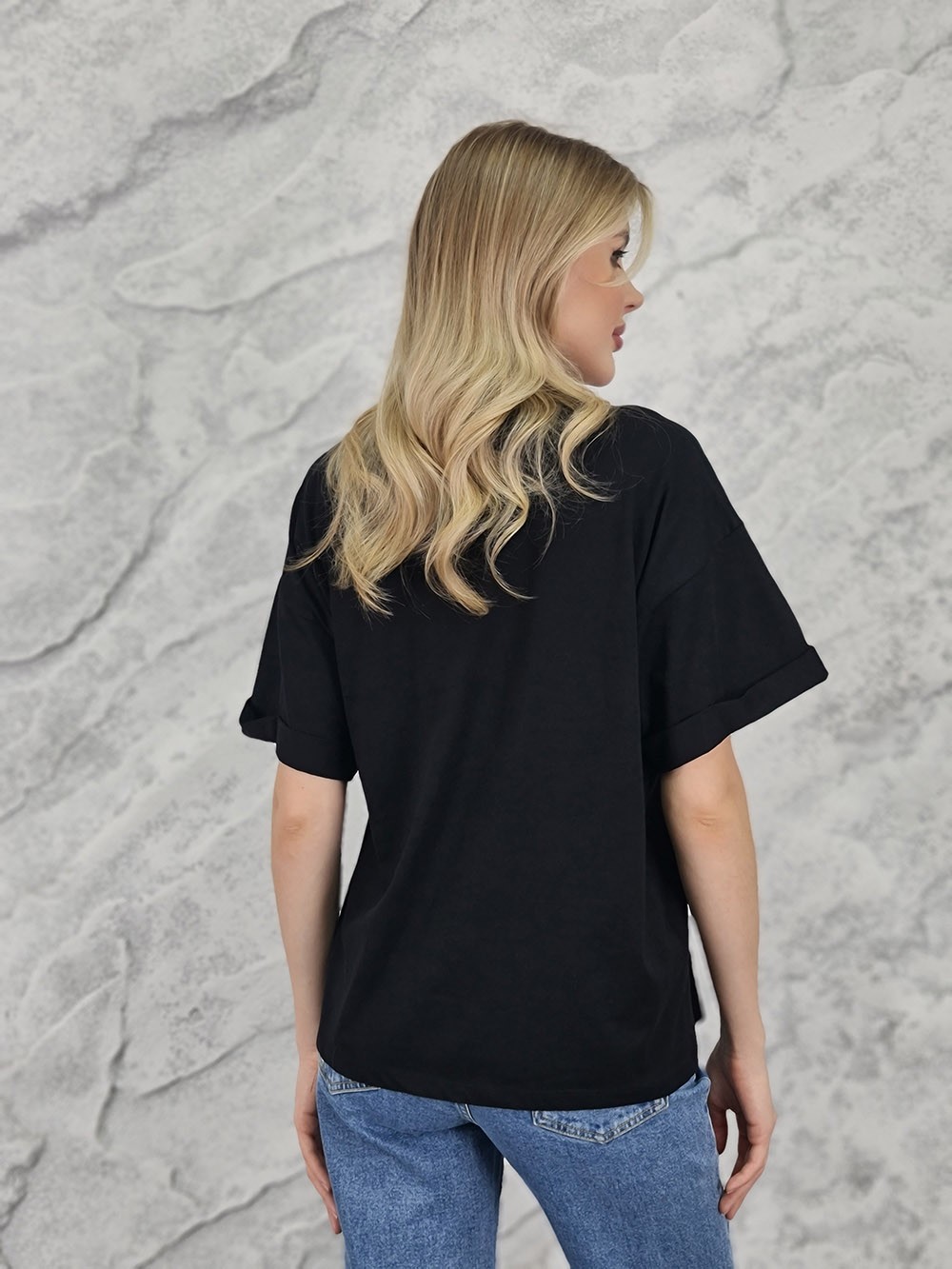 Футболка Imperial базовая черная, фотография №3