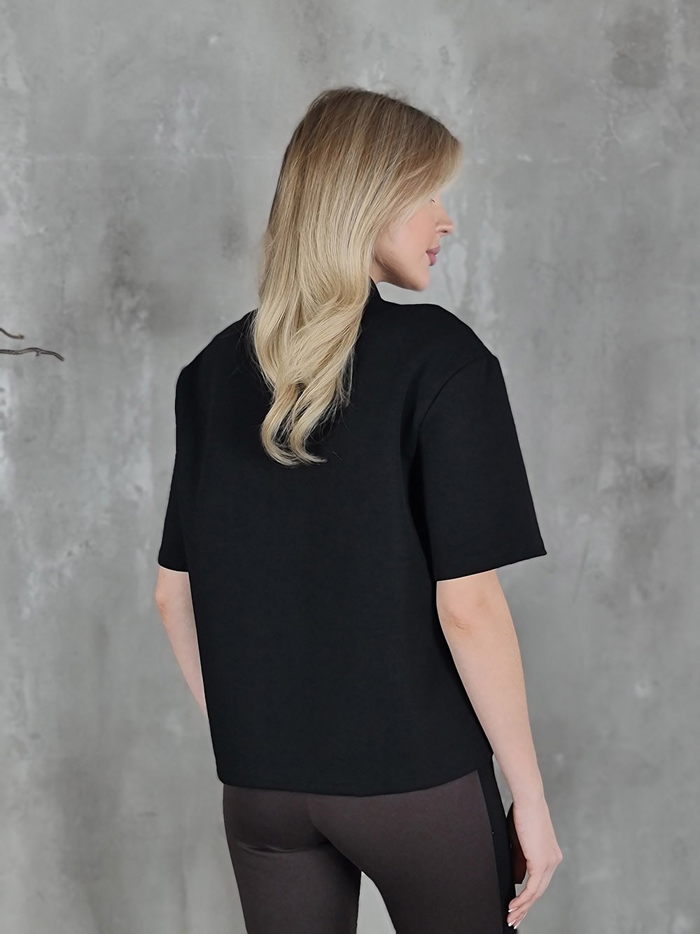 Поло My Star Collection черное, фотография №3