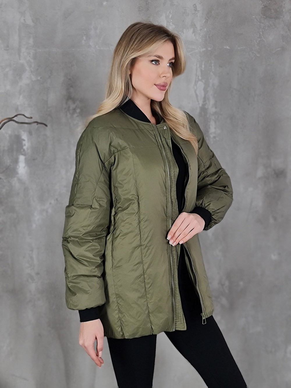 Бомбер My Star Collection хаки , фотография №2