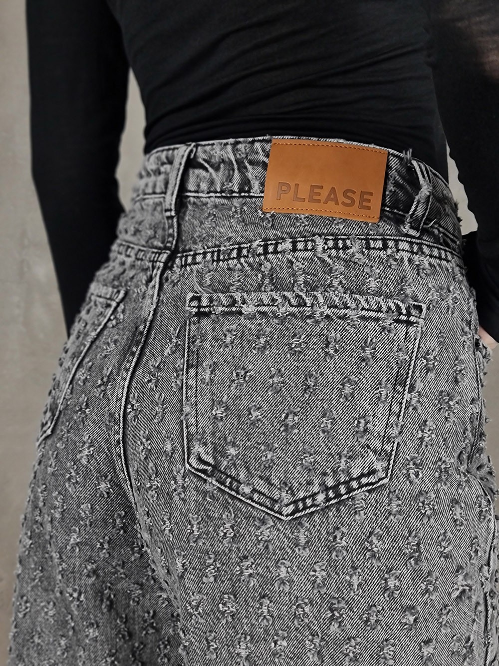 Джинсы Please серые  , фотография №5