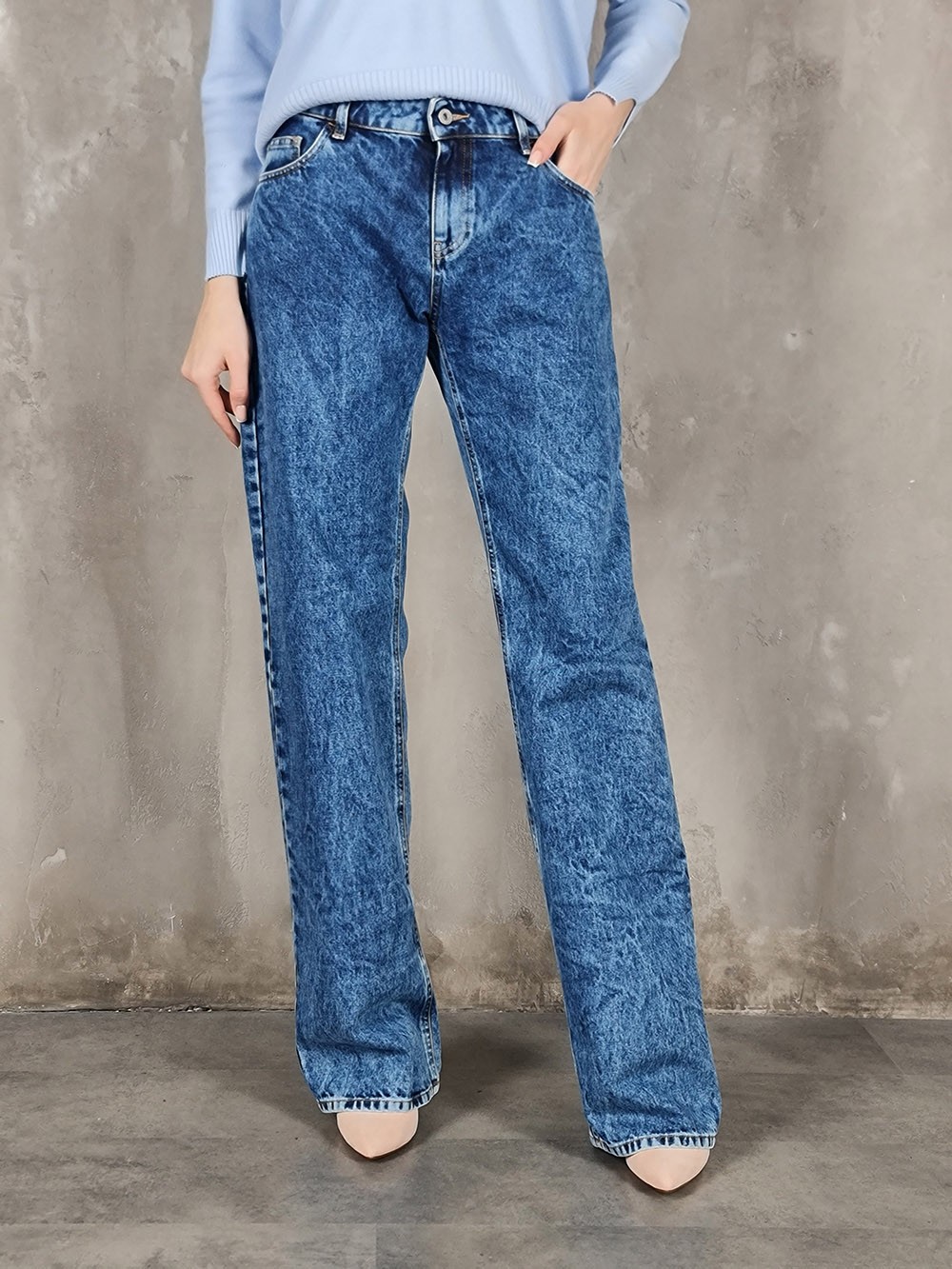 Джинсы Please синие, фотография №1