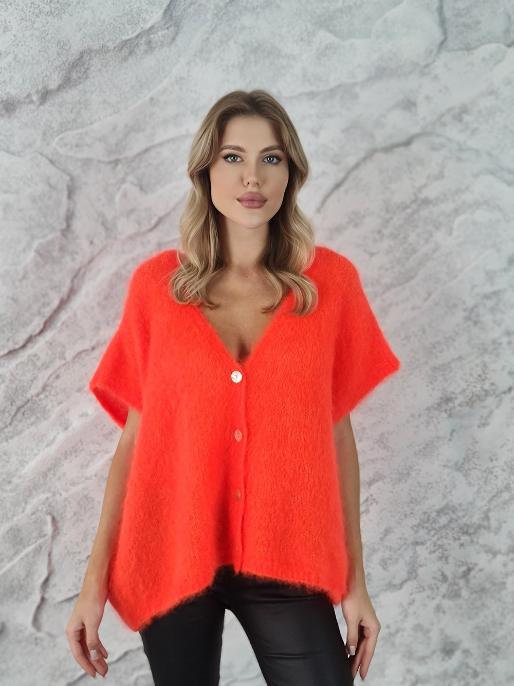 Жилет Elegance kid мохер апероль, фотография №1