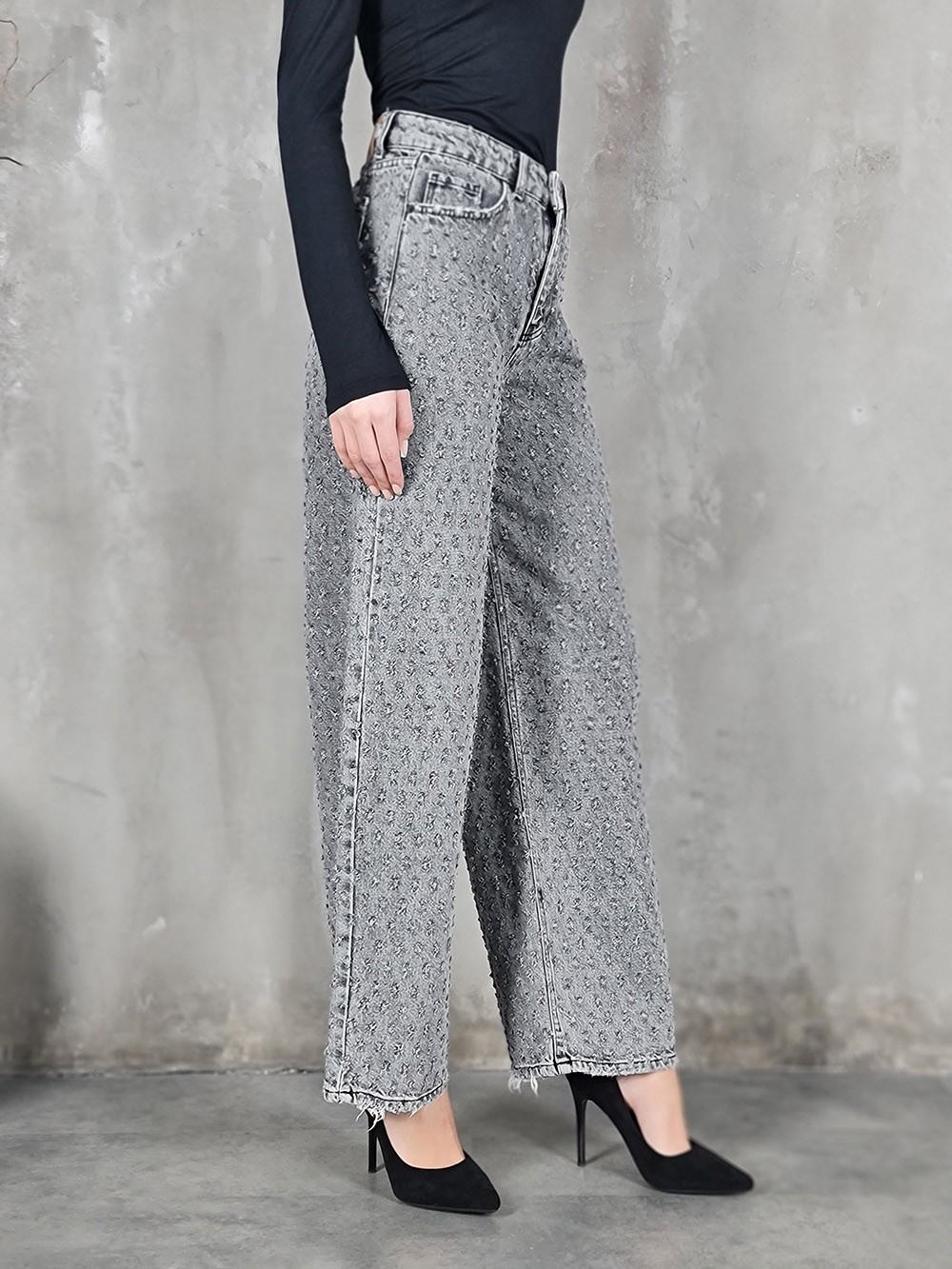 Джинсы Please серые  , фотография №3