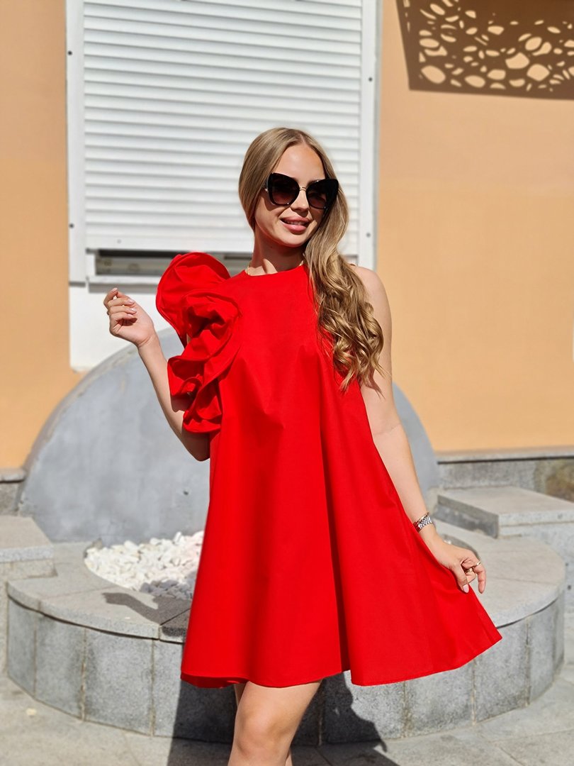Платье красное арт. 9415 купить в интернет-магазине MyLittleItaly по ...