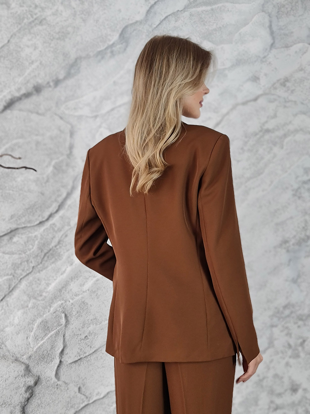 Пиджак Imperial с кармашком карамельный, фотография №5