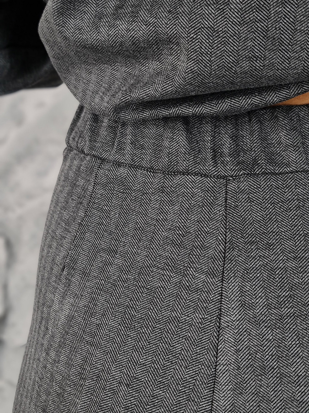 Костюм imperial серый худи брюки с цепями, фотография №5