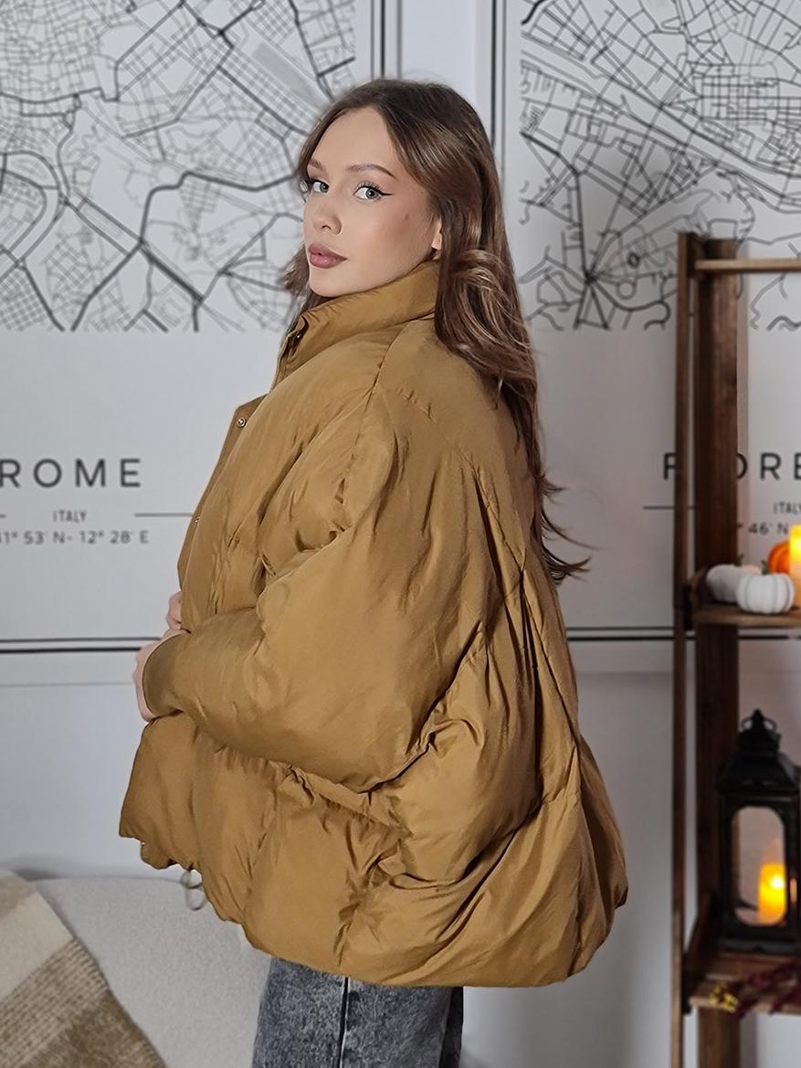 Куртка Philia loft широкая горчичная , фотография №3