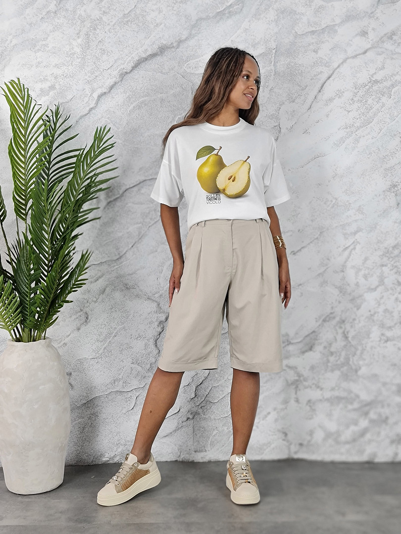 Бермуды Please бежевые, фотография №2