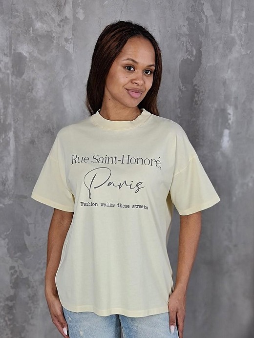 Футболка Vicolo желтая 