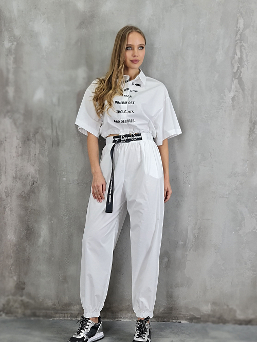 Костюм белый рубашка и брюки Imperial купить в интернет-магазине MyLittleItaly по низкой цене в Москве