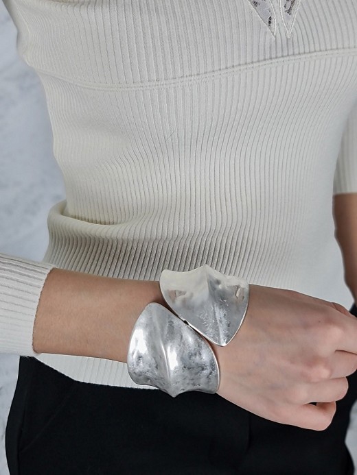 Браслет серебро