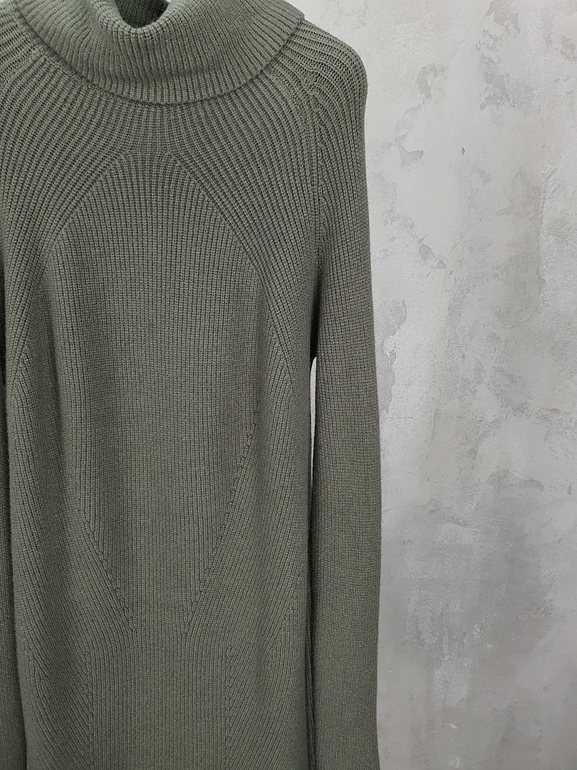 Платье-водолазка J-Clair вязаное хаки, фотография №3