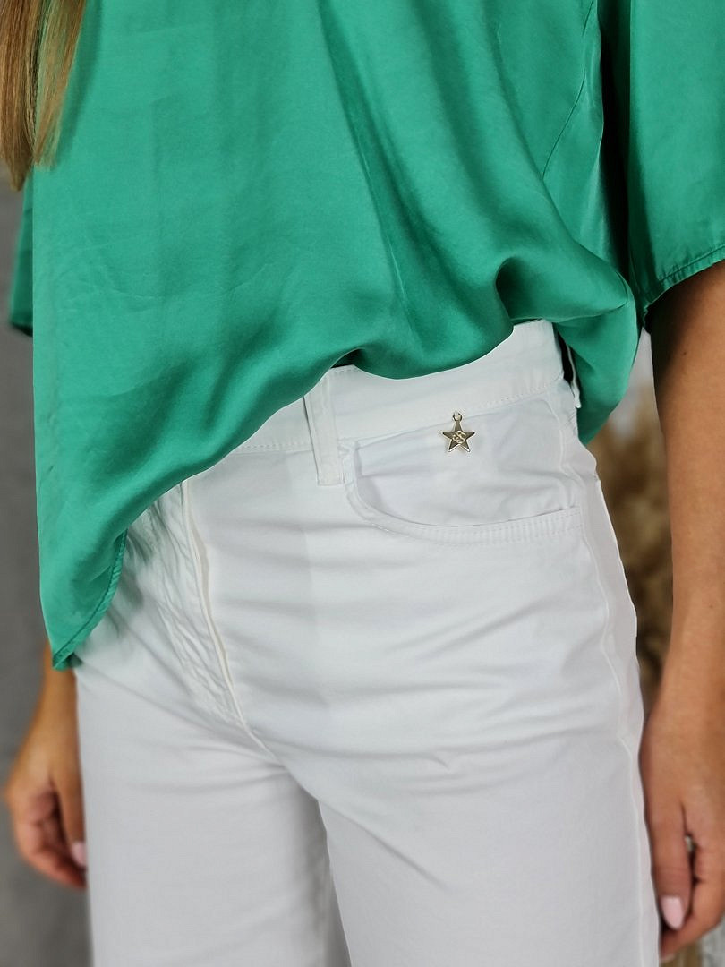 Блузка Souvenir с рукавом 1/2 зелёная, фотография №4