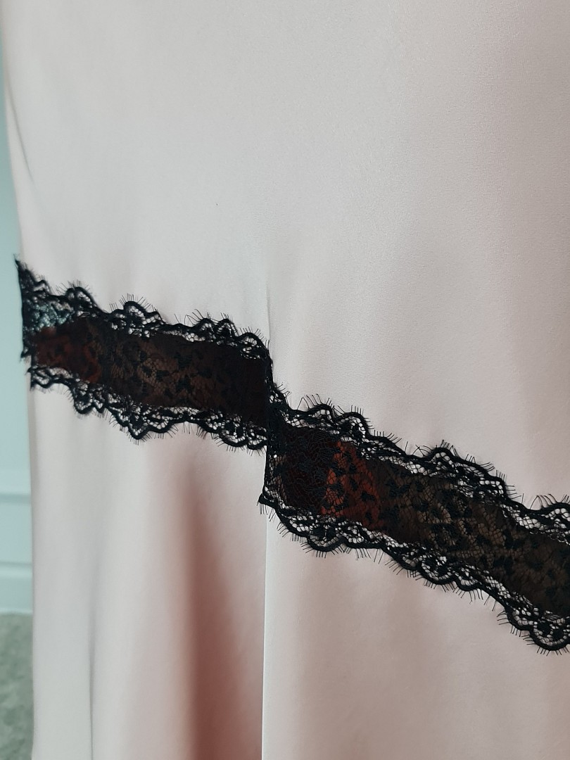 Юбка Imperial с черным кружевом пудра, фотография №3