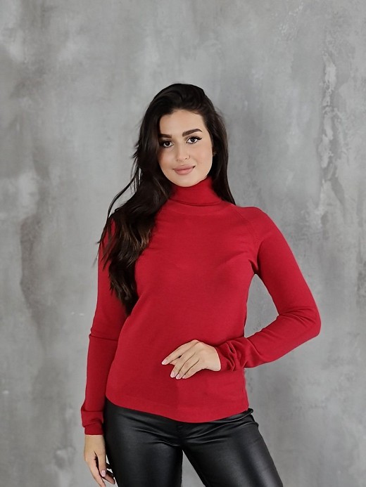 Водолазка Barbara Alvisi красная (Rosso)
