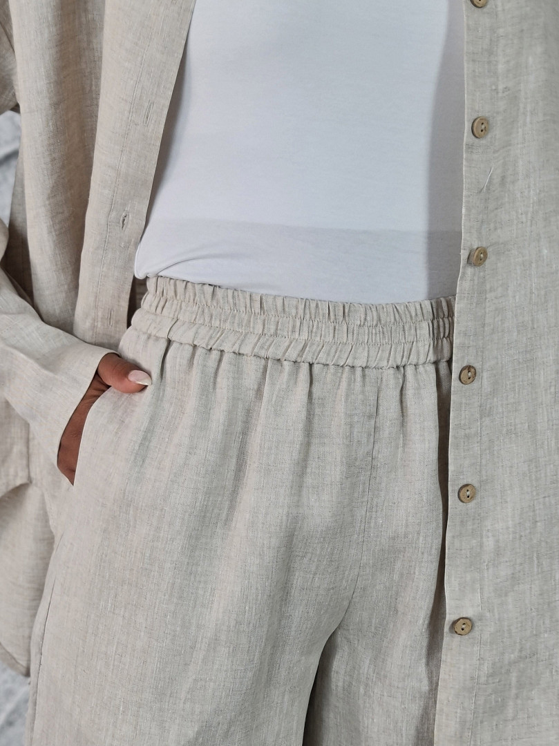 Костюм CLOTHÉ рубашка и брюки нат. лен, фотография №4