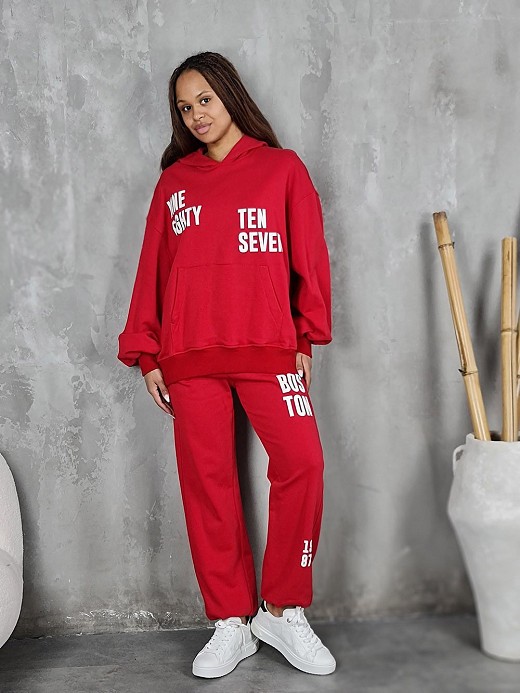 Костюм спортивный Souvenir красный