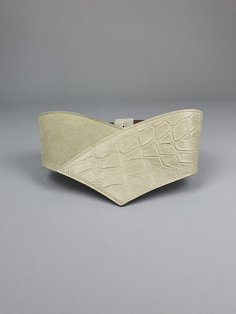 Пояс Kontatto кожаный светлый , фотография №2