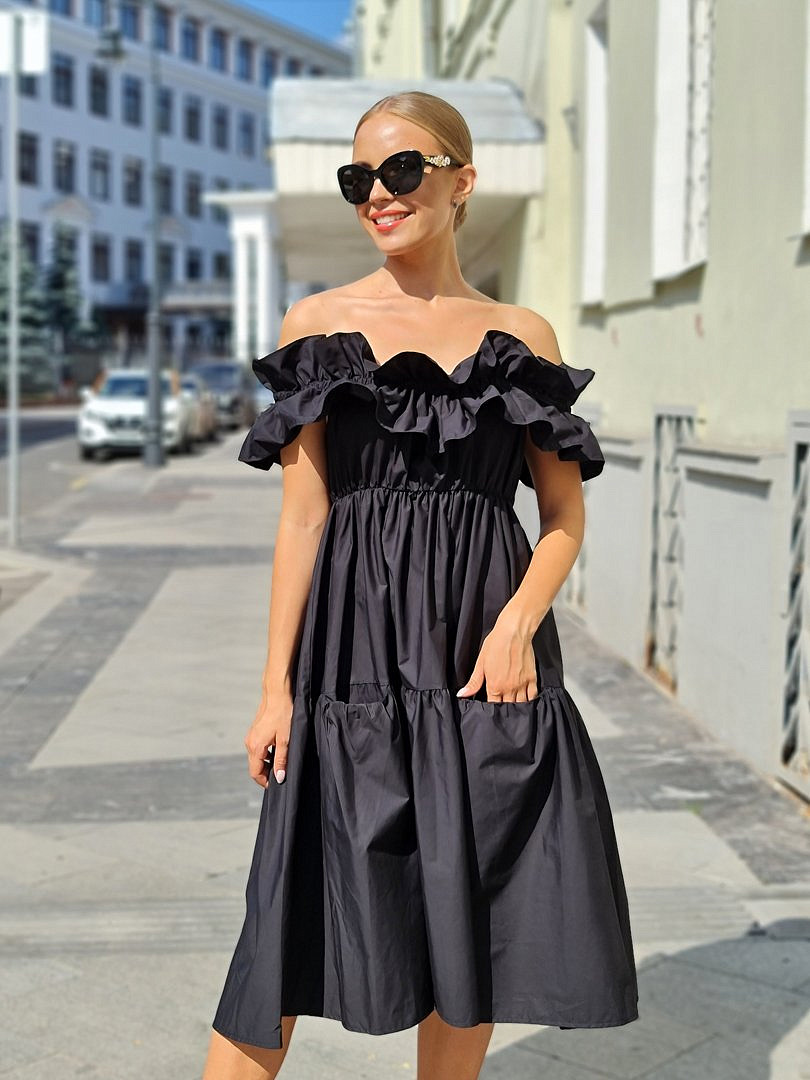 Сарафан Souvenir на брителях Nero, фотография №2