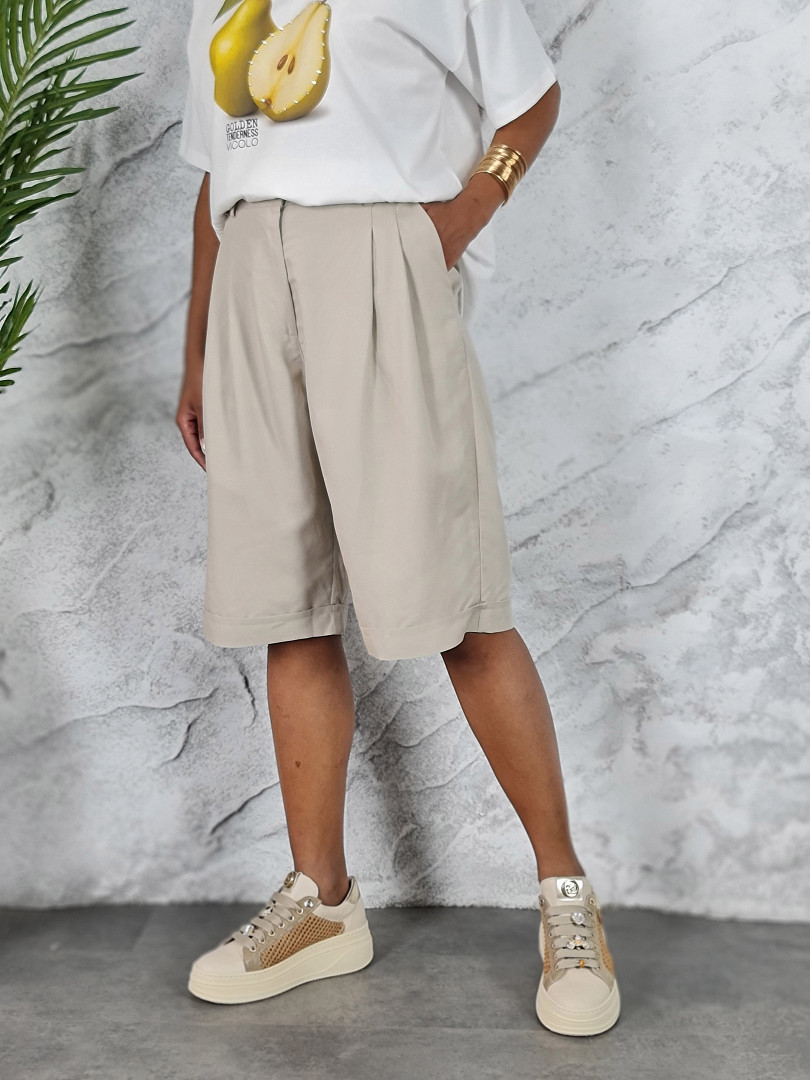 Бермуды Please бежевые, фотография №1