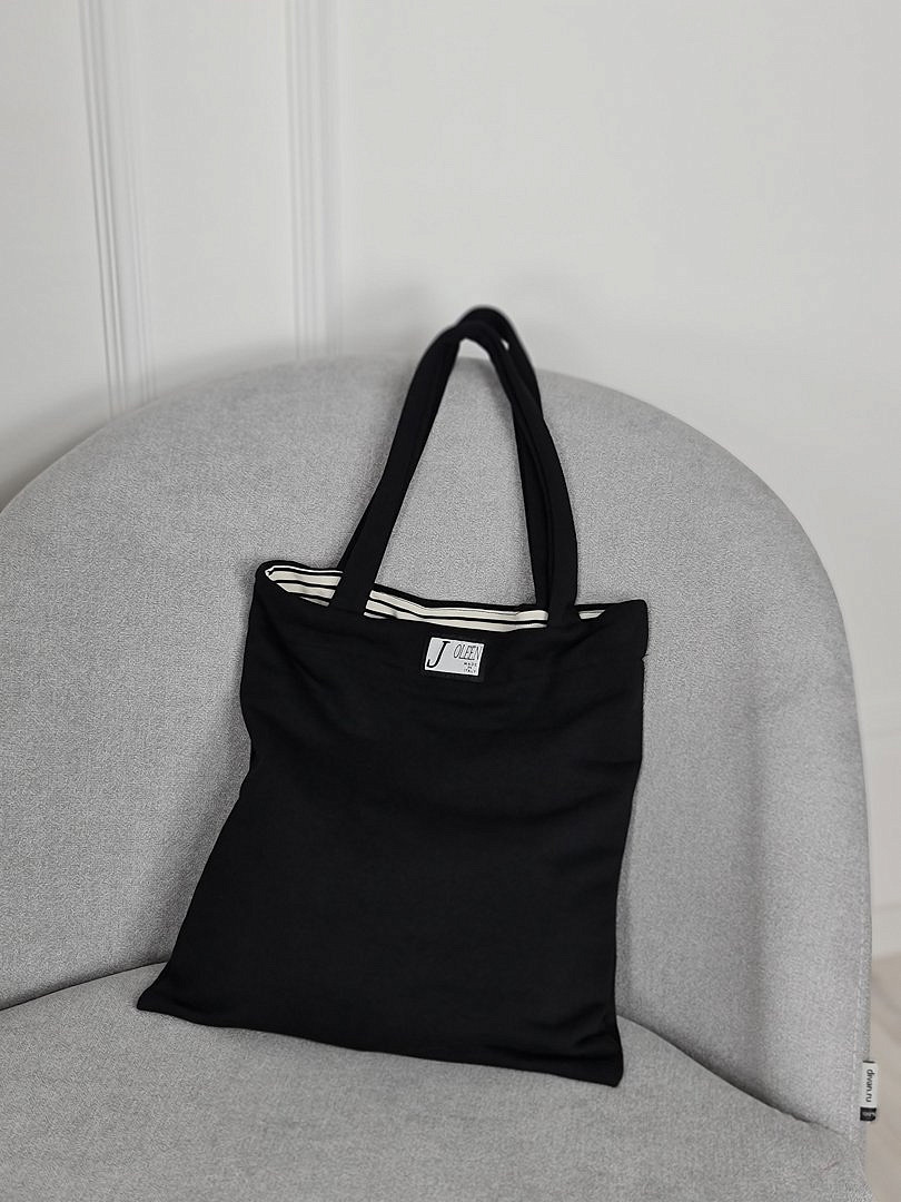 Костюм Joleen худи, брюки и сумка чёрный, фотография №4