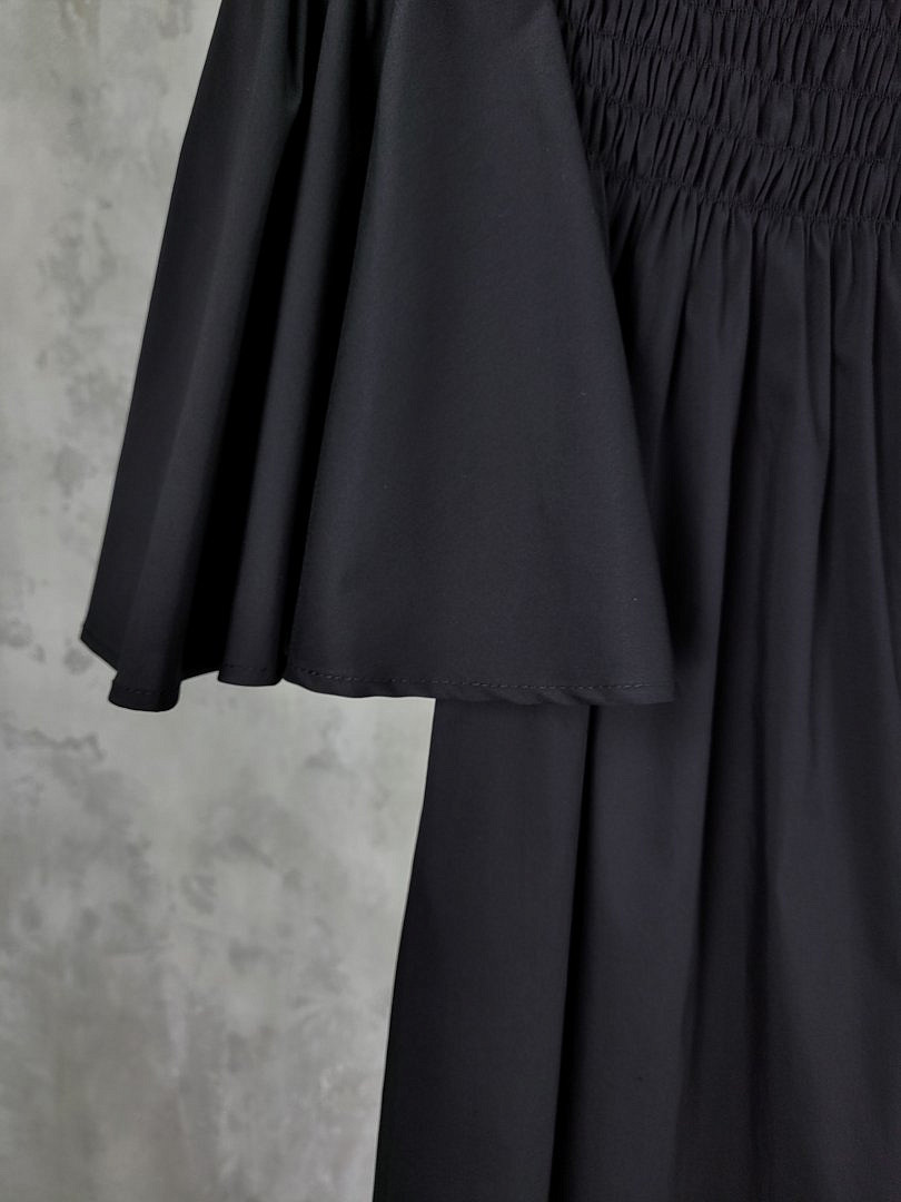 Платье Imperial со спущенными плечами чёрное, фотография №2