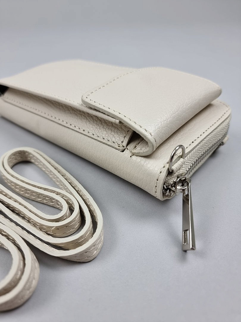 Сумка-клатч My Little Italy на ремешке бежевая, фотография №5