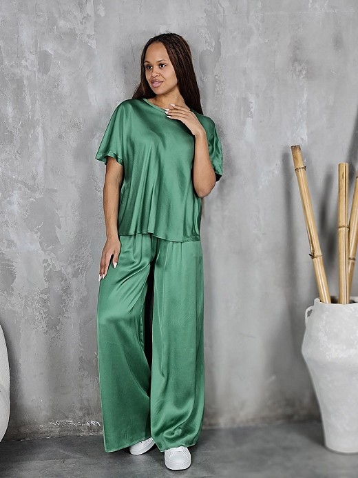 Костюм CLOTHÉ футболка + брюки зеленый