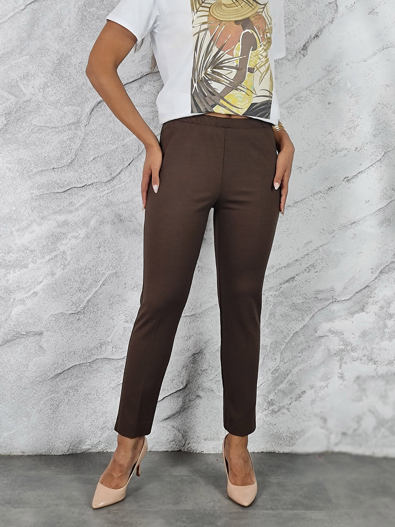 Брюки Paquito на резинке капучино, фотография №1