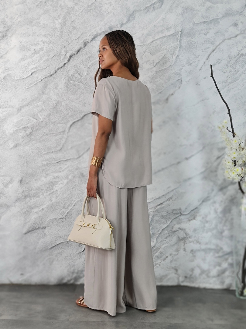 Костюм CLOTHÉ футболка и брюки тауп, фотография №3