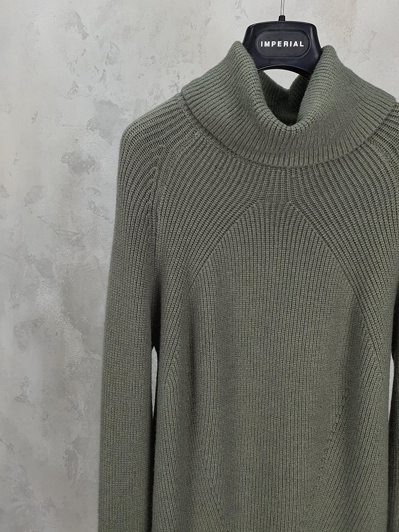 Платье-водолазка J-Clair вязаное хаки, фотография №4