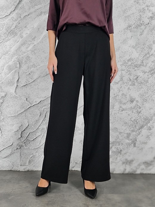 Брюки Paquito на резинке черные