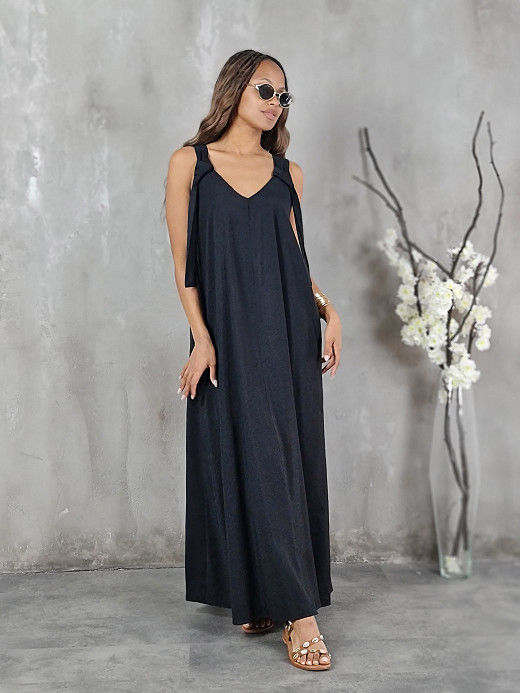 Сарафан Clothe на завязках черный