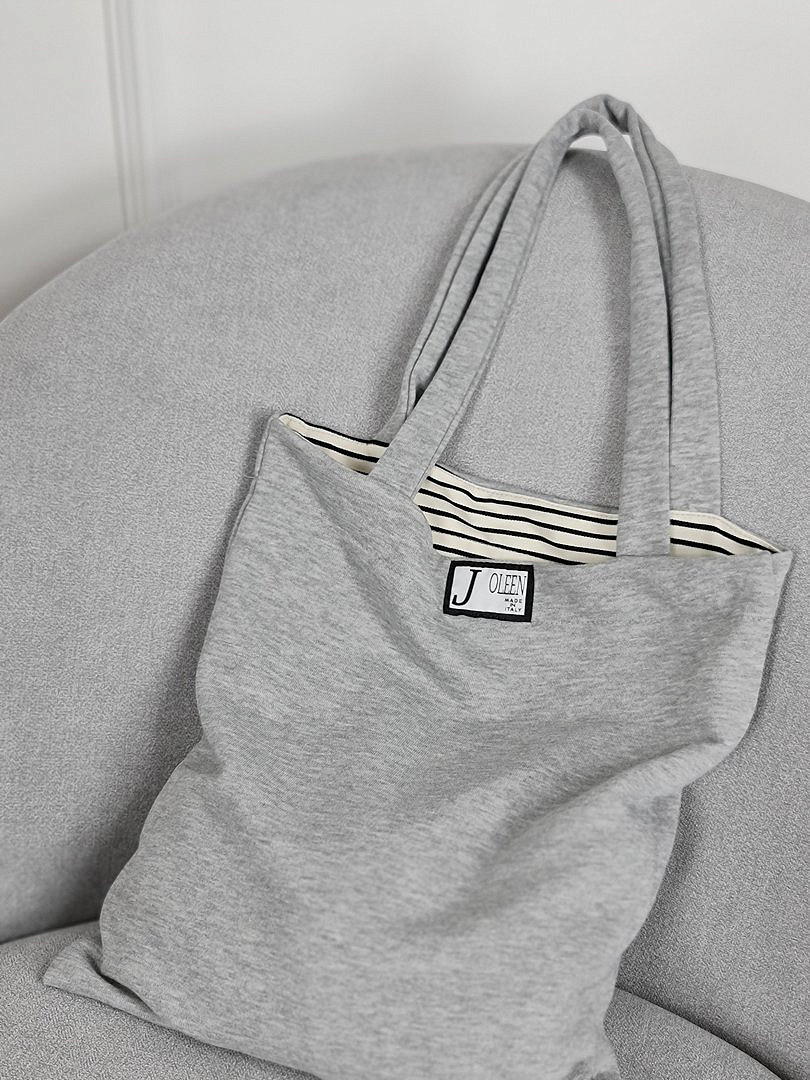 Костюм Joleen худи, брюки и сумка серый, фотография №4