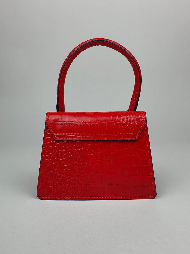 Сумка My Little Italy мини красная, фотография №5