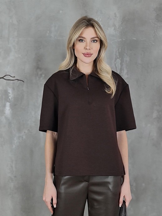 Поло My Star Collection шоколад