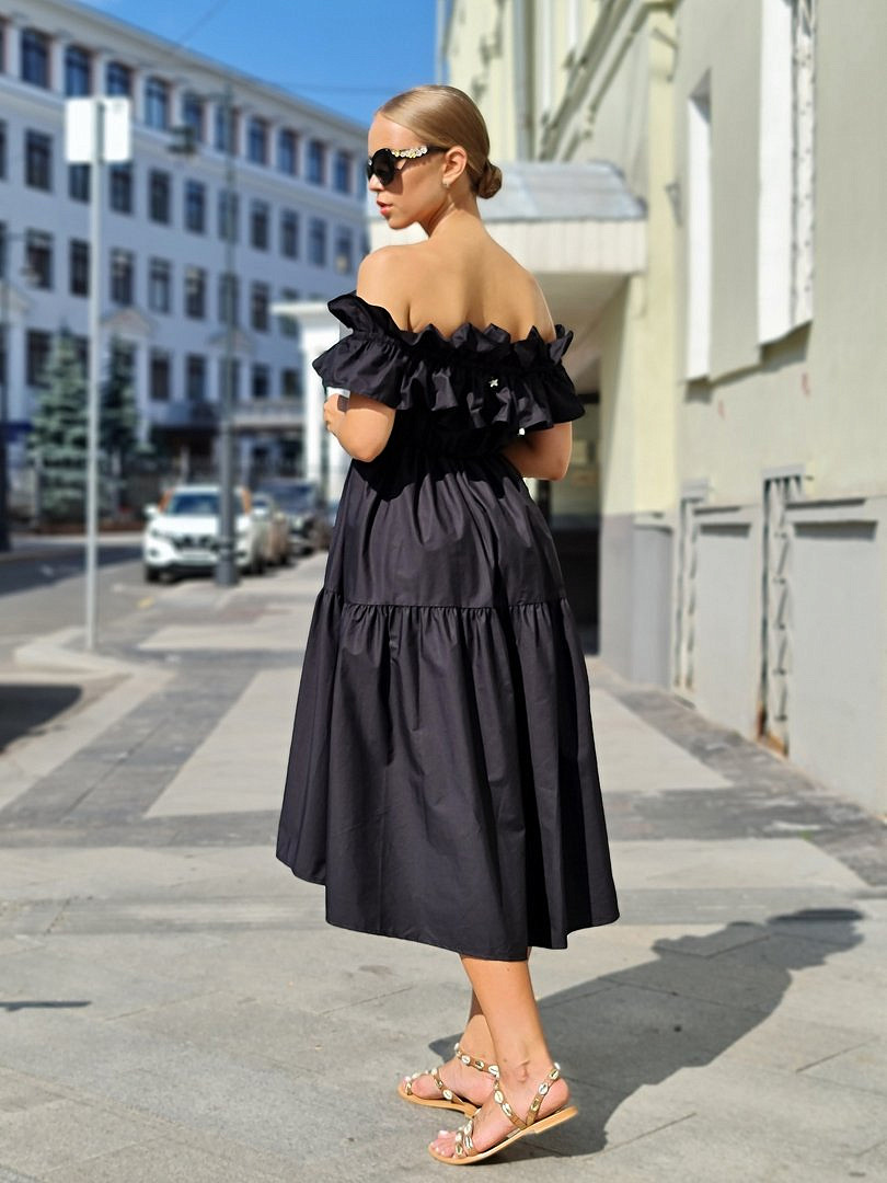 Сарафан Souvenir на брителях Nero, фотография №4