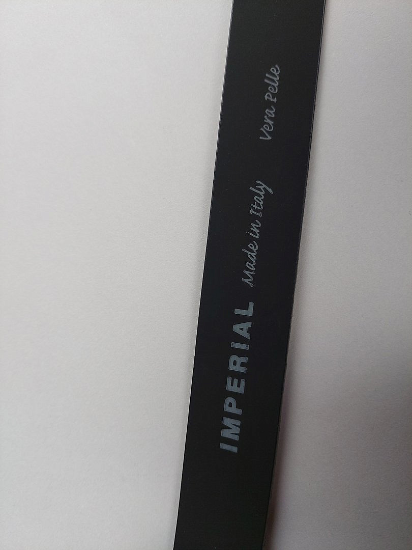 Пояс Imperial "Цветок" из натуральной кожи чёрный, фотография №2