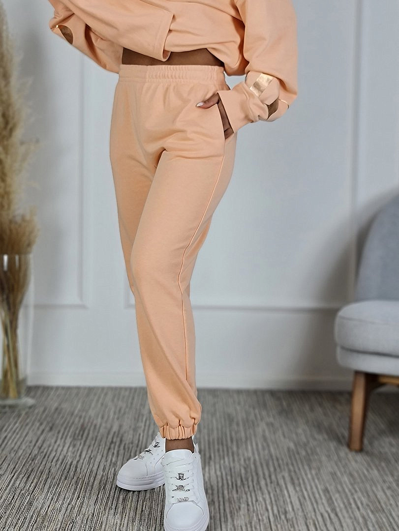 Костюм Imperial спортивный худи и брюки персиковый, фотография №6